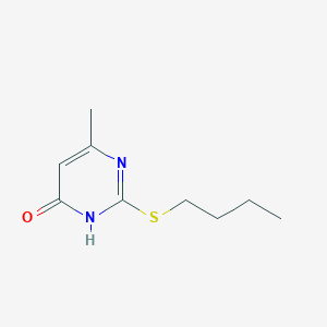 molecular formula C9H14N2OS B15043368 2-Butyl-6-methylthiouracil CAS No. 55749-37-6