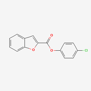 4-Chlorophenyl 1-benzofuran-2-carboxylate