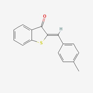 (2Z)-2-(4-methylbenzylidene)-1-benzothiophen-3(2H)-one