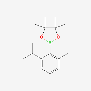 2-(2-Isopropyl-6-methylphenyl)-4,4,5,5-tetramethyl-1,3,2-dioxaborolane