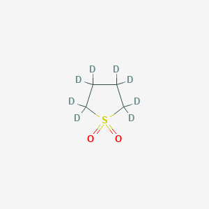 molecular formula C4H8O2S B150437 2,2,3,3,4,4,5,5-八氘代硫烷 1,1-二氧化物 CAS No. 51219-88-6