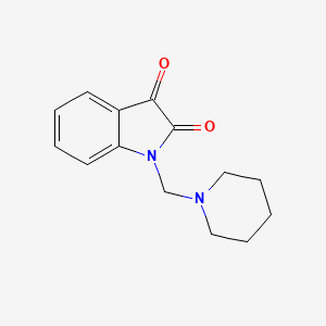 1-Piperidin-1-ylmethyl-1H-indole-2,3-dione