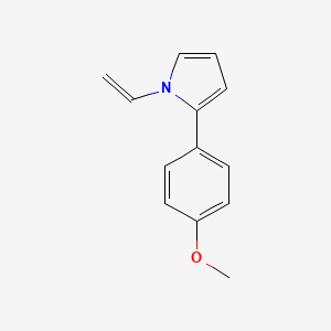 1-Ethenyl-2-(4-methoxyphenyl)-1H-pyrrole