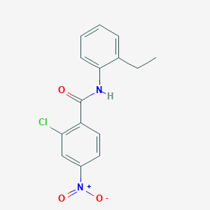 2-chloro-N-(2-ethylphenyl)-4-nitrobenzamide