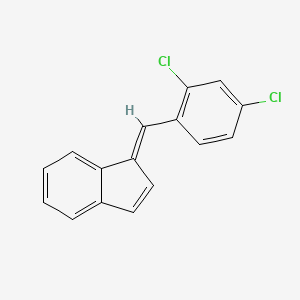 (1E)-1-(2,4-dichlorobenzylidene)-1H-indene