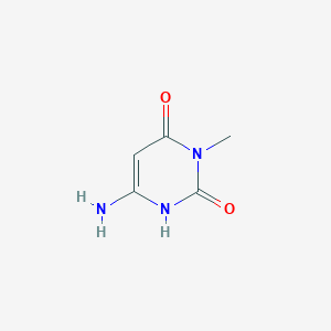 molecular formula C5H7N3O2 B015044 6-Amino-3-méthyluracile CAS No. 21236-97-5