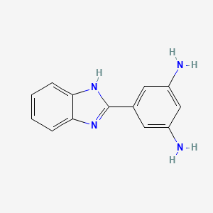 5-(1H-Benzo[d]imidazol-2-yl)benzene-1,3-diamine