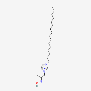 3-hexadecyl-1-[(2E)-2-(hydroxyimino)propyl]-1H-imidazol-3-ium