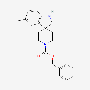 Benzyl 5-methylspiro[indoline-3,4'-piperidine]-1'-carboxylate
