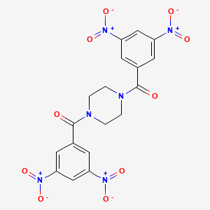 1,4-Bis(3,5-dinitrobenzoyl)piperazine