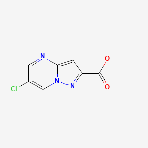 Methyl 6-chloropyrazolo[1,5-A]pyrimidine-2-carboxylate