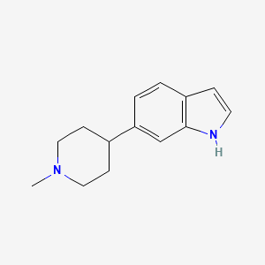 molecular formula C14H18N2 B1504467 6-(1-Methylpiperidin-4-yl)-1H-indole CAS No. 321745-84-0