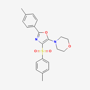 4-[4-(Toluene-4-sulfonyl)-2-p-tolyl-oxazol-5-yl]-morpholine