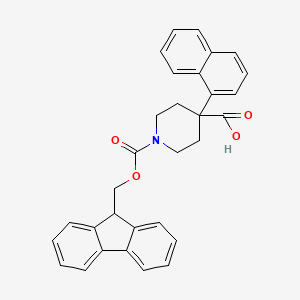 Fmoc-4-(naphthalen-1-yl)-piperidine-4-carboxylic acid