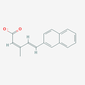 (2Z,4E)-3-methyl-5-(naphthalen-2-yl)penta-2,4-dienoate