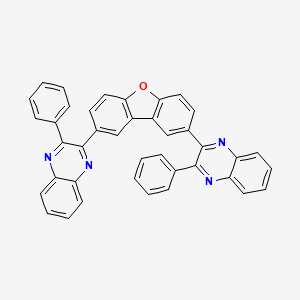 2,2'-Dibenzo[b,d]furan-2,8-diylbis(3-phenylquinoxaline)