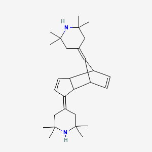 4,4'-(3a,4,7,7a-tetrahydro-1H-4,7-methanoindene-1,8-diylidene)bis(2,2,6,6-tetramethylpiperidine)