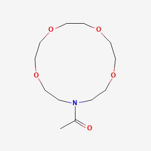 1,4,7,10-Tetraoxa-13-azacyclopentadecane, 13-acetyl-