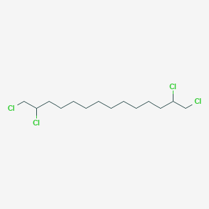molecular formula C14H26Cl4 B1504494 1,2,13,14-Tetrachlorotetradecane CAS No. 221155-23-3