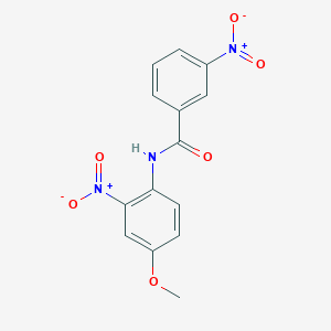 N-(4-methoxy-2-nitrophenyl)-3-nitrobenzamide