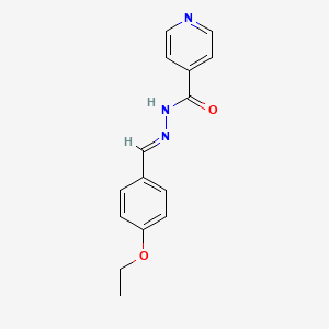 N'-(4-ethoxybenzylidene)isonicotinohydrazide