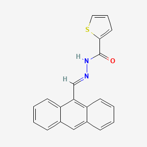 N'-(9-anthrylmethylene)-2-thiophenecarbohydrazide