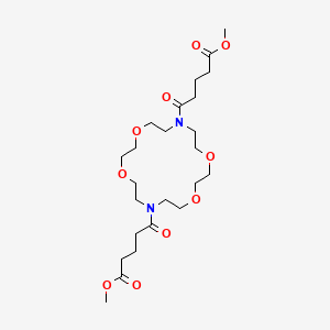 5-[16-(4-Methoxycarbonyl-butyryl)-1,4,10,13-tetraoxa-7,16-diaza-cyclooctadec-7-y