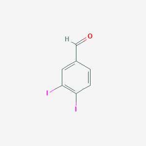 molecular formula C7H4I2O B1504507 3,4-二碘苯甲醛 CAS No. 477534-94-4
