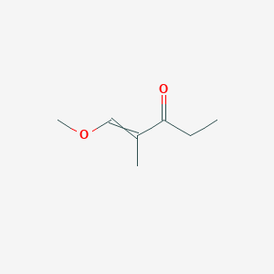 molecular formula C7H12O2 B1504510 1-Methoxy-2-methylpent-1-en-3-one CAS No. 56279-35-7