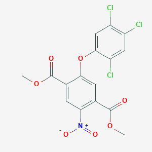 Dimethyl 2-nitro-5-(2,4,5-trichlorophenoxy)benzene-1,4-dicarboxylate