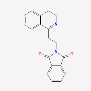 2-[2-(3,4-dihydroisoquinolin-1-yl)ethyl]-1H-isoindole-1,3(2H)-dione