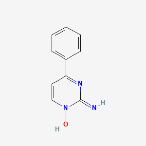 2-Amino-4-phenylpyrimidine 1-oxide