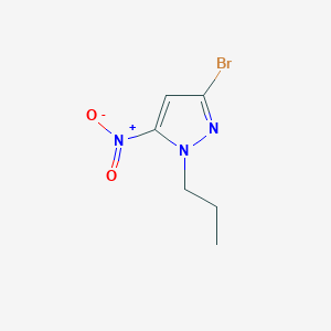 3-Bromo-5-nitro-1-propyl-1H-pyrazole