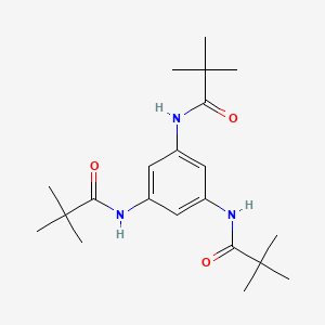 molecular formula C21H33N3O3 B1504525 1,3,5-三(2,2-二甲基丙酰氨基)苯 CAS No. 745070-61-5