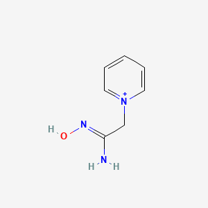 1-[(2Z)-2-amino-2-(hydroxyimino)ethyl]pyridinium