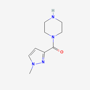 1-[(1-Methyl-1H-pyrazol-3-YL)carbonyl]piperazine