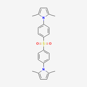 1H-Pyrrole, 1,1'-(sulfonyldi-4,1-phenylene)bis[2,5-dimethyl-