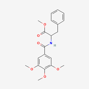 methyl N-[(3,4,5-trimethoxyphenyl)carbonyl]phenylalaninate