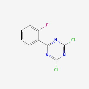 2,4-Dichloro-6-(2-fluorophenyl)-1,3,5-triazine