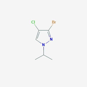 3-Bromo-4-chloro-1-isopropyl-1H-pyrazole