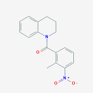 3,4-dihydroquinolin-1(2H)-yl(2-methyl-3-nitrophenyl)methanone