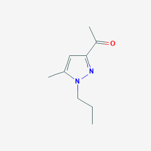 1-(5-Methyl-1-propyl-1H-pyrazol-3-yl)ethanone