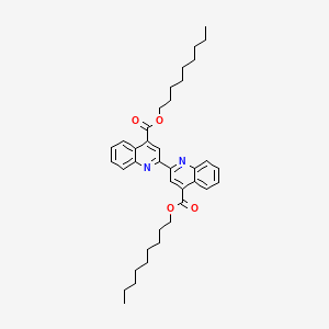 (2,2')Biquinolinyl-4,4'-dicarboxylic acid dinonyl ester