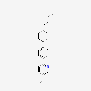 5-Ethyl-2-[4-(4-pentylcyclohexyl)phenyl]pyridine