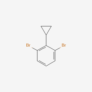 1,3-Dibromo-2-cyclopropylbenzene