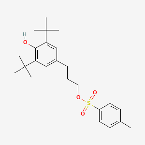 3-(3,5-Di-tert-butyl-4-hydroxyphenyl)propyl 4-methylbenzenesulfonate