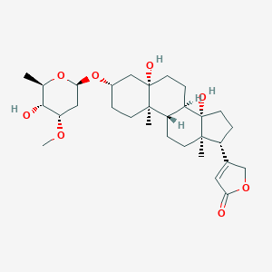 molecular formula C30H46O8 B150456 пери普罗西马林 CAS No. 32476-67-8