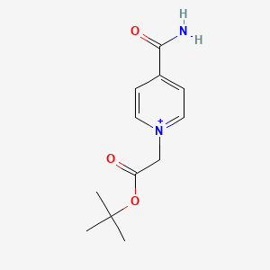 1-(2-Tert-butoxy-2-oxoethyl)-4-carbamoylpyridinium