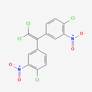 1-Chloro-4-[2,2-dichloro-1-(4-chloro-3-nitrophenyl)ethenyl]-2-nitrobenzene