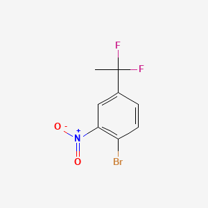 1-Bromo-4-(1,1-difluoroethyl)-2-nitrobenzene